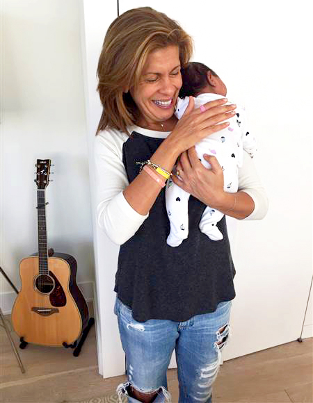 Hoda Kotb and Haley Joy