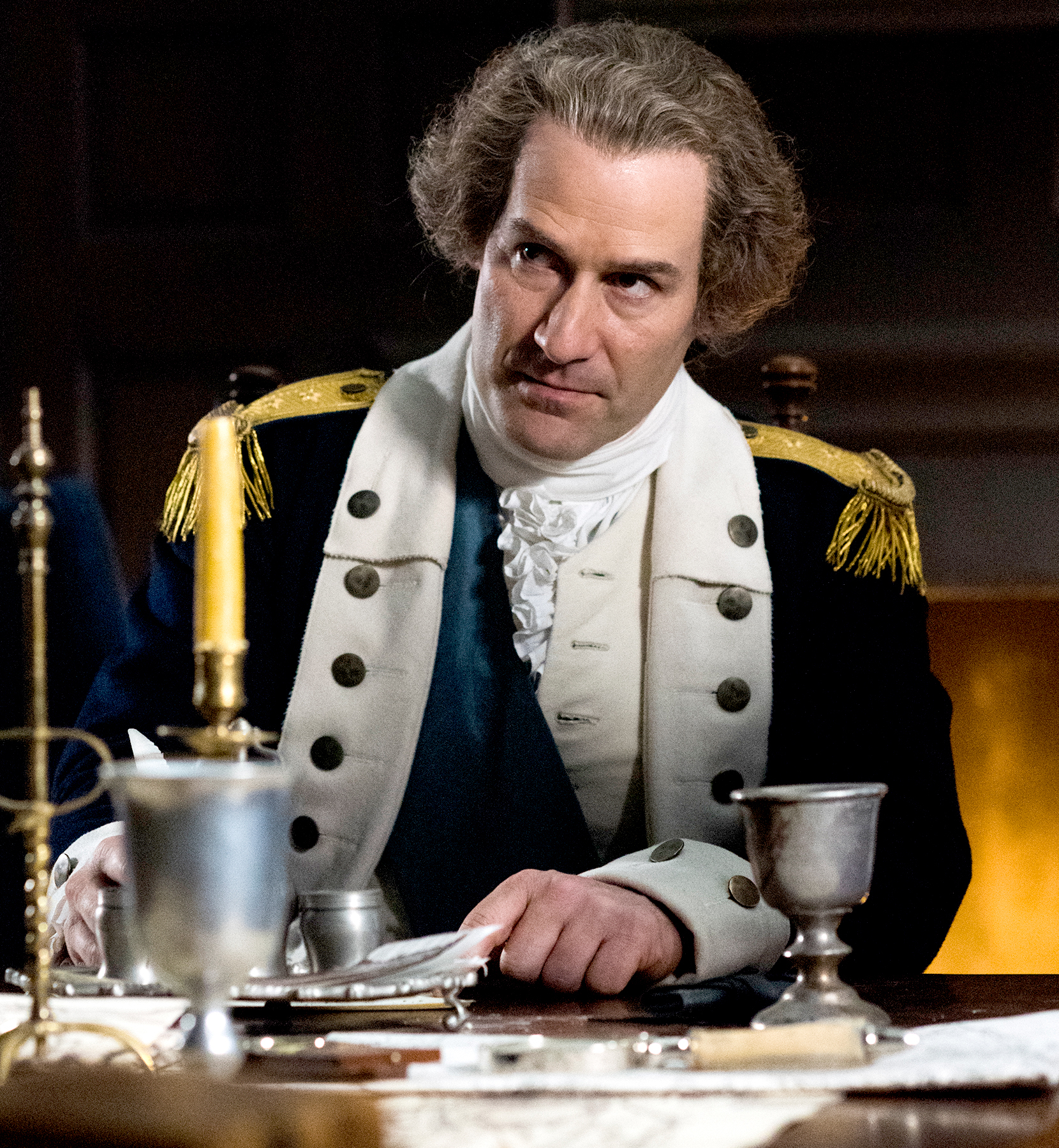 Ian Kahn as General George Washington on TURN: Washington's Spies