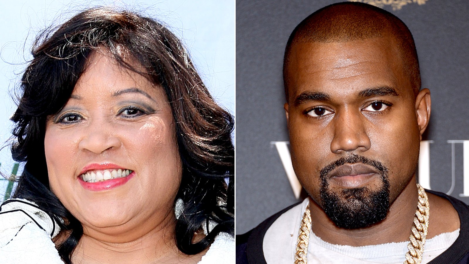 Jackee Harry and Kanye West