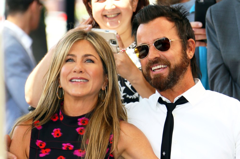 Jennifer Aniston and Justin Theroux