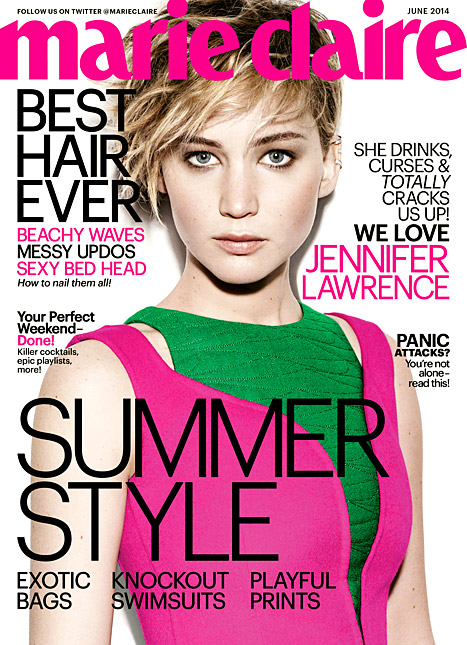 Jennifer Lawrence Marie Claire