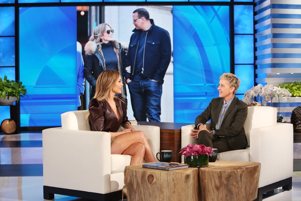 Jennifer Lopez Ellen Degeneres Alex Rodriguez