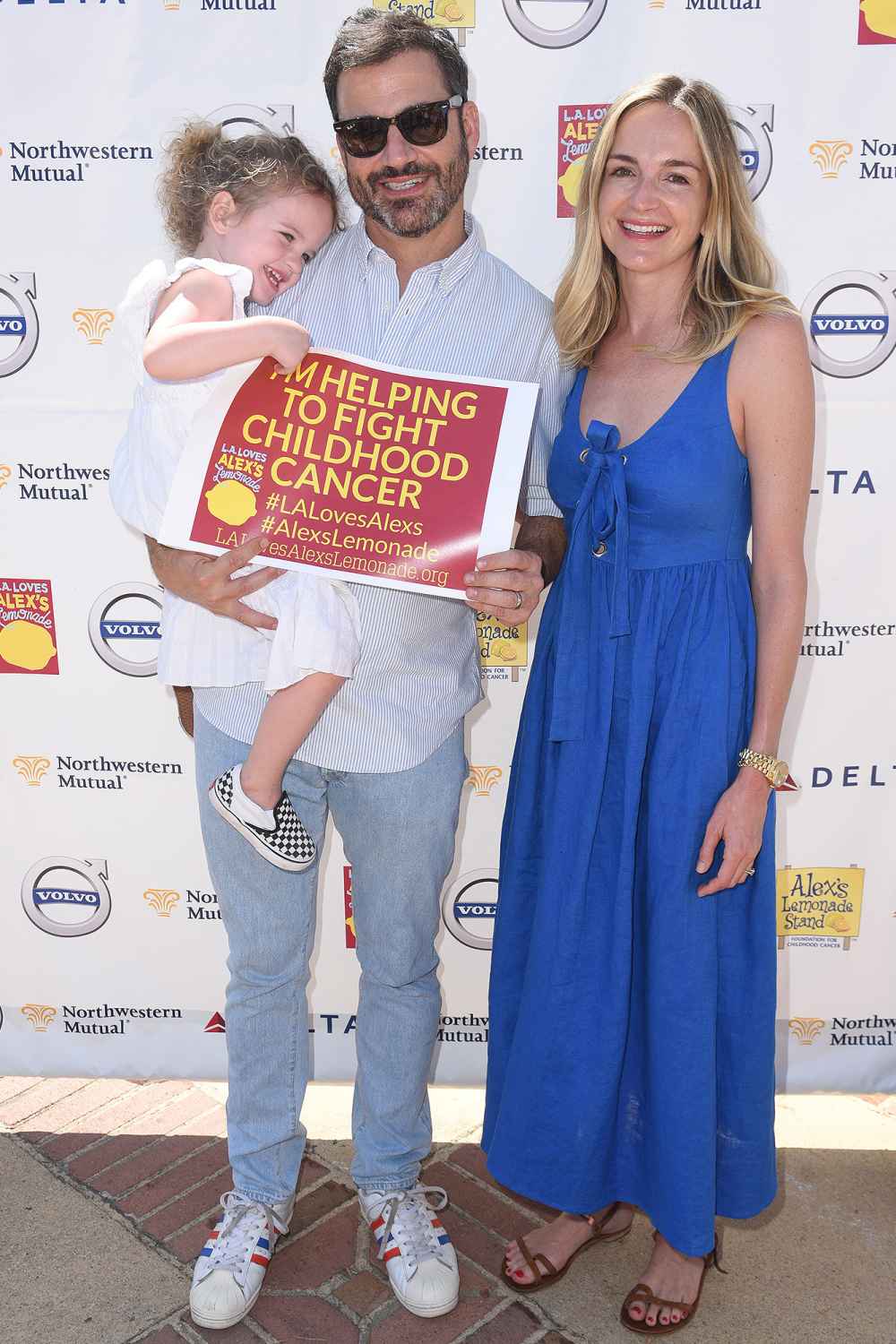 Jimmy Kimmel, Molly McNearney, Jane Kimmel, L.A. Loves Alexs Lemonade, Childhood Cancer