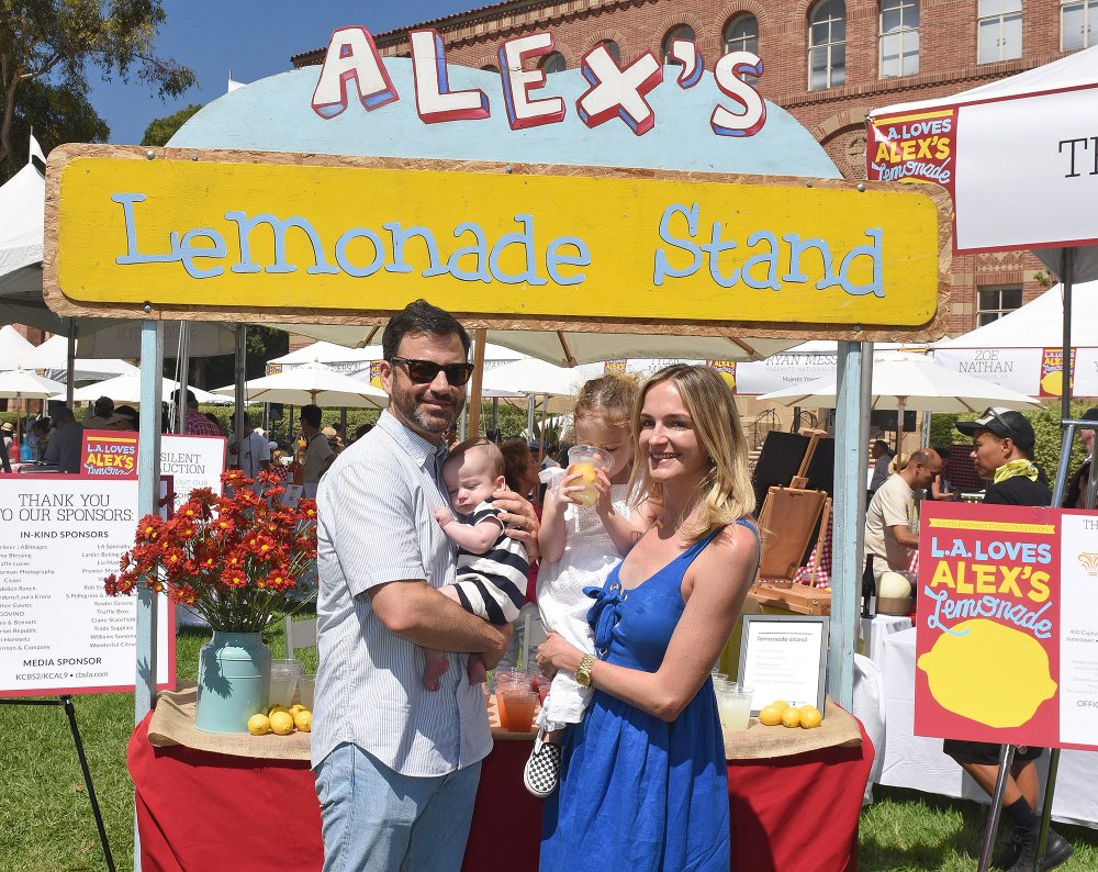 Jimmy Kimmel, Molly McNearney, Jane Kimmel, William Kimmel, L.A. Loves Alexs Lemonade, Childhood Cancer