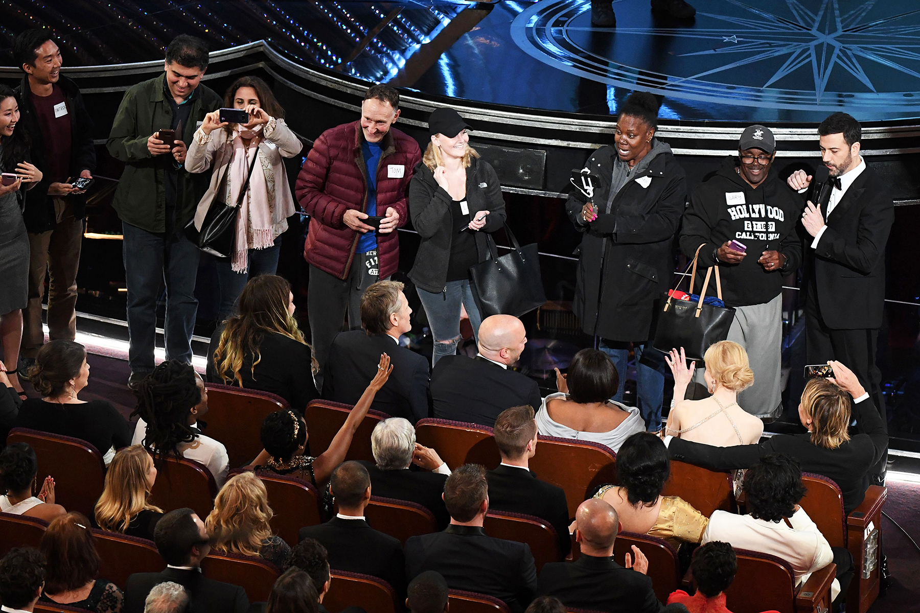 Jimmy Kimmel Tour Bus Skit Oscars 2017