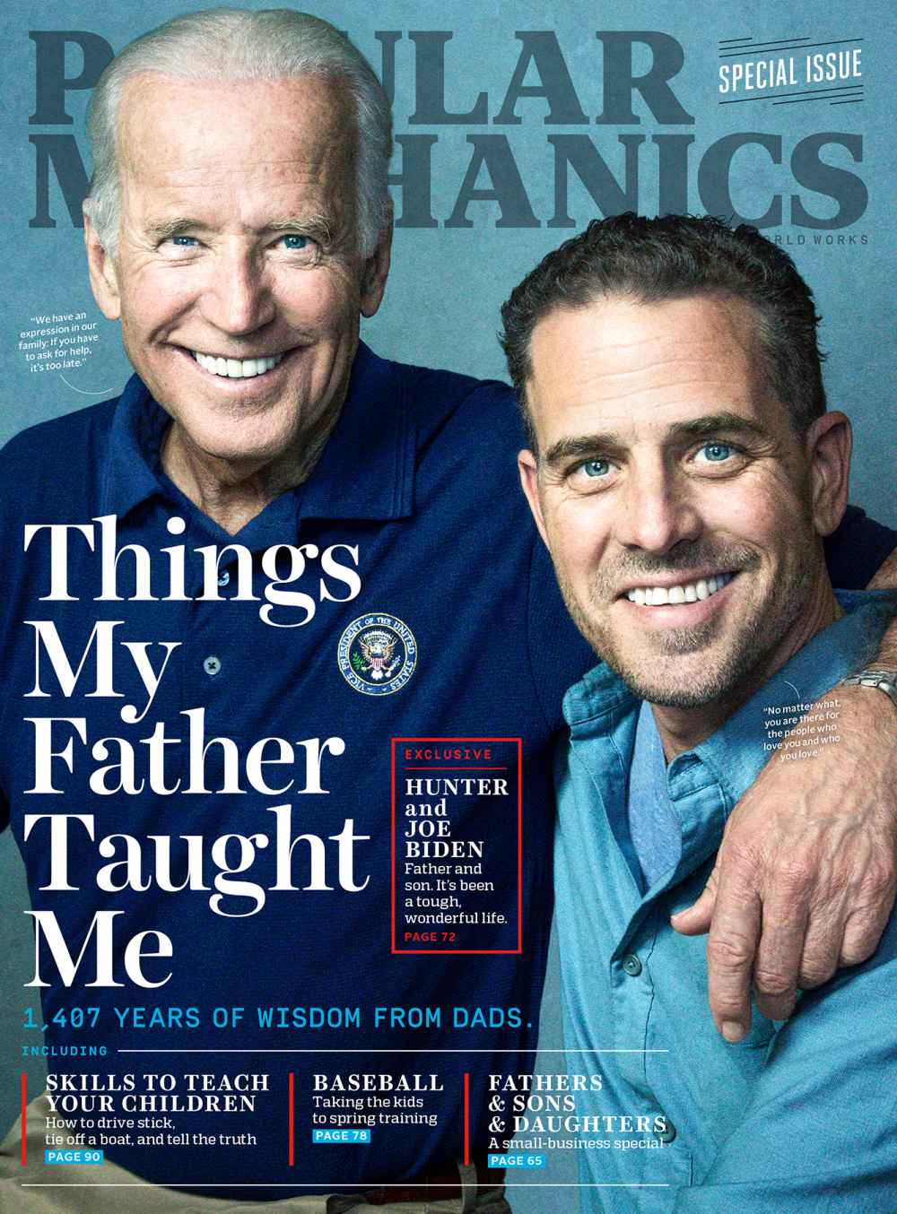 Hunter Biden and Joe Biden