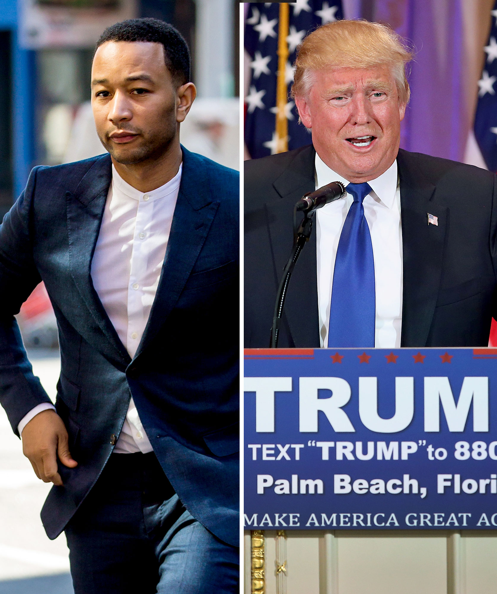 John Legend Donald Trump