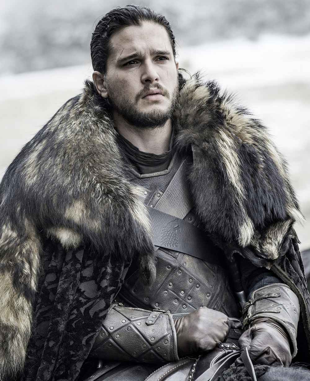 Kit Harington as Jon Snow on Game of Thrones.