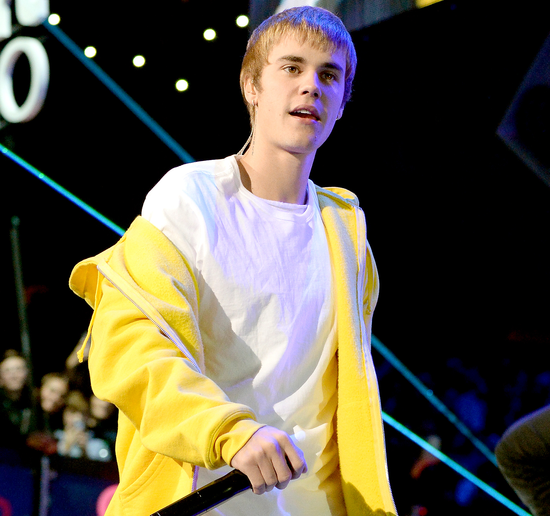 Justin Bieber performs onstage during Z100's Jingle Ball 2016 at Madison Square Garden on December 9, 2016 in New York, New York.