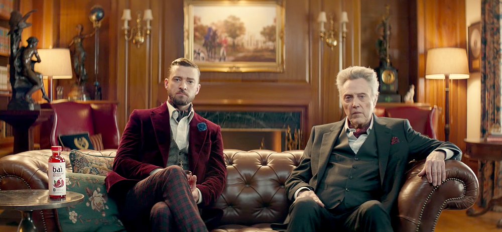 Justin Timberlake and Christopher Walken