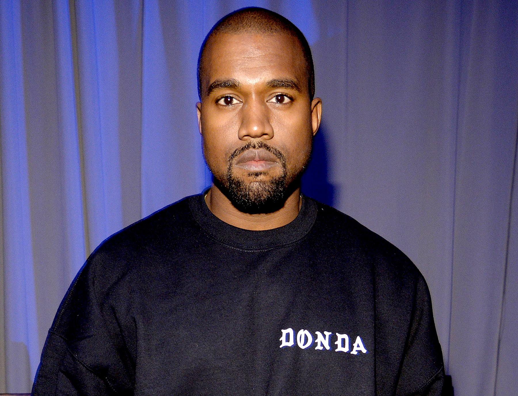 Kanye West attends the Tidal launch event #TIDALforALL at Skylight at Moynihan Station on March 30, 2015 in New York City.