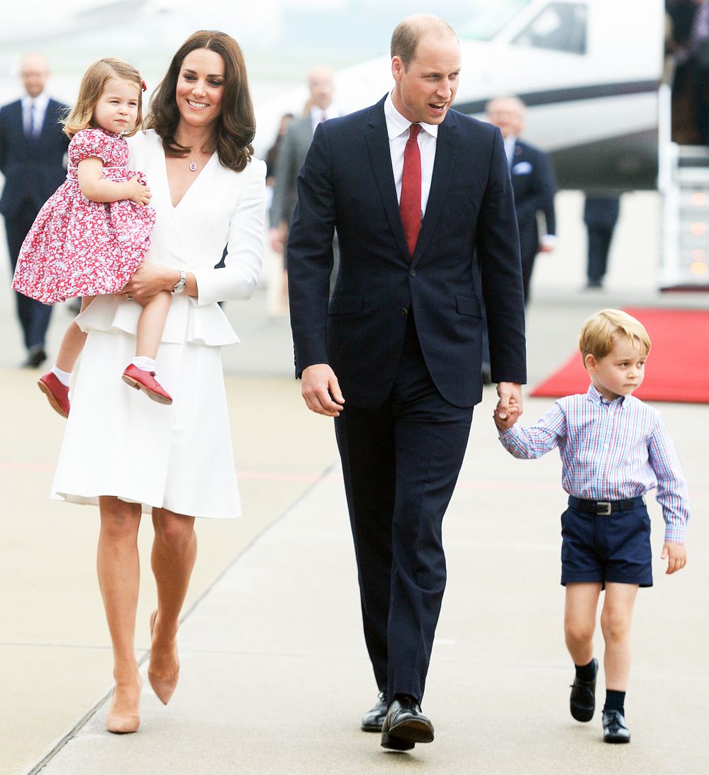 Kate Middleton Prince William Princess Charlotte Prince George