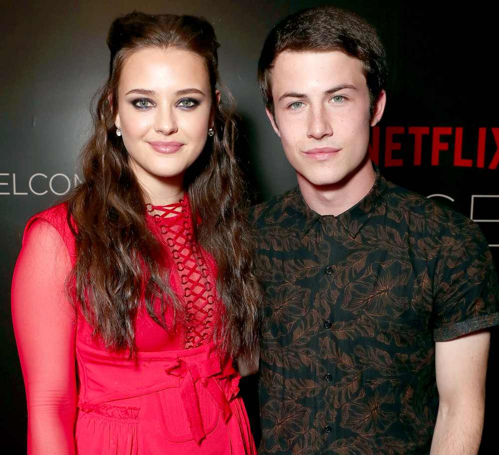Katherine Langford and Dylan Minnette attend Netflix's FYSEE Kick-Off Event at Netflix FYSee Space on May 7, 2017 in Beverly Hills, California.