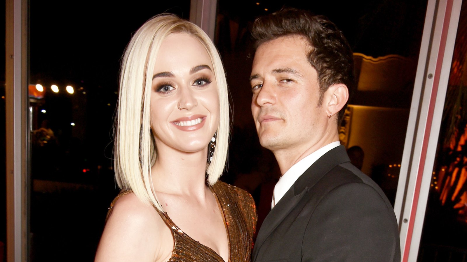 Katy Perry and Orlando Bloom