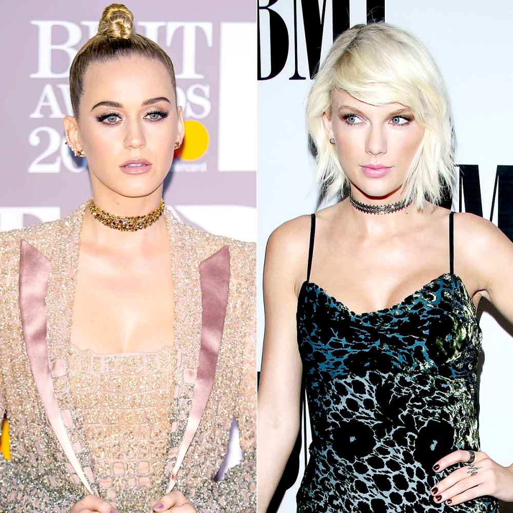 Katy Perry and Taylor Swift