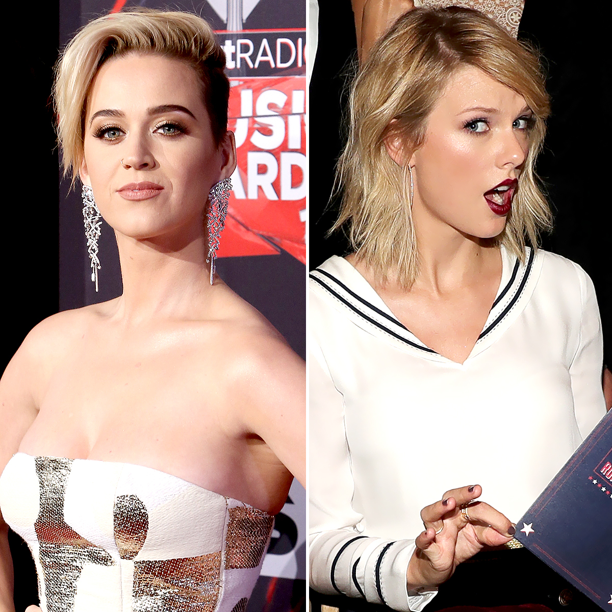 Katy Perry and Taylor Swift