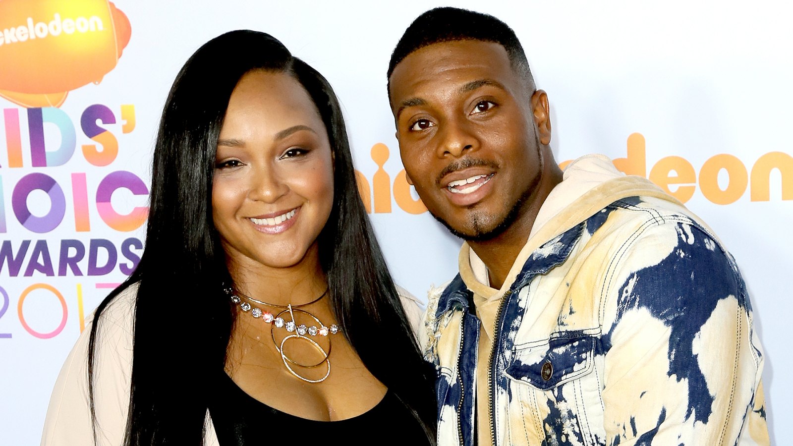 Asia Lee and Kel Mitchell attend Nickelodeon's 2017 Kids' Choice Awards at USC Galen Center on March 11, 2017 in Los Angeles, California.