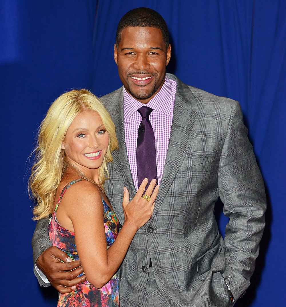 Kelly Ripa and Michael Strahan