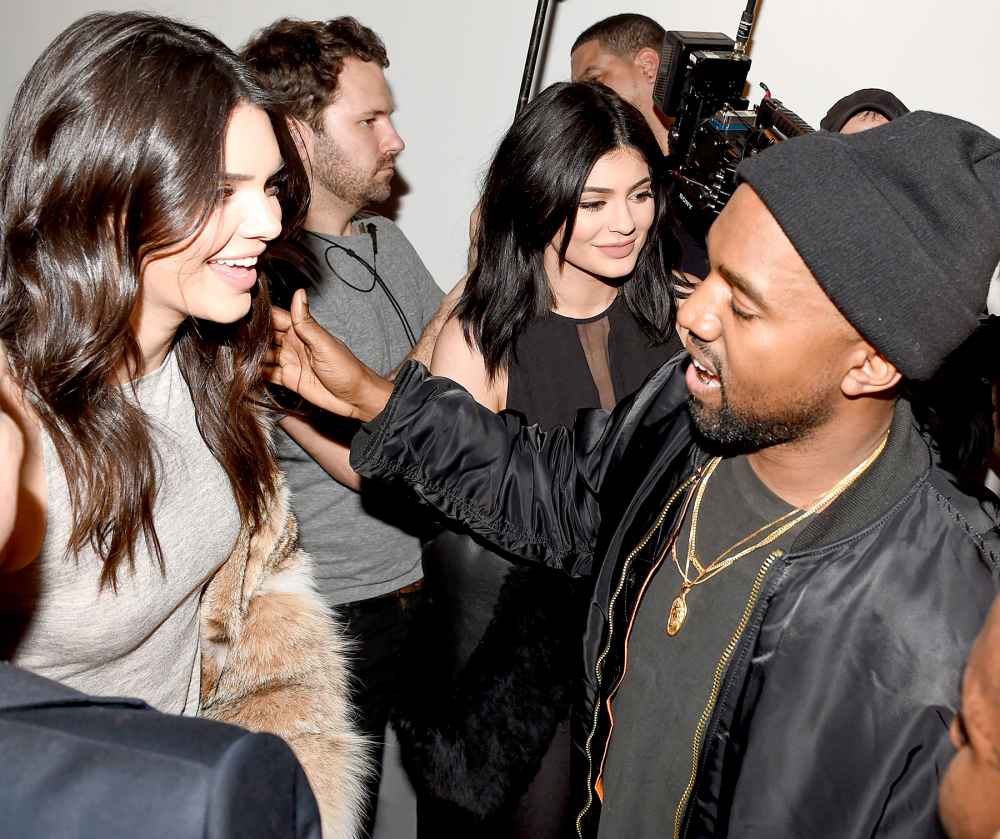 Kendall Jenner, Kylie Jenner, Kanye West