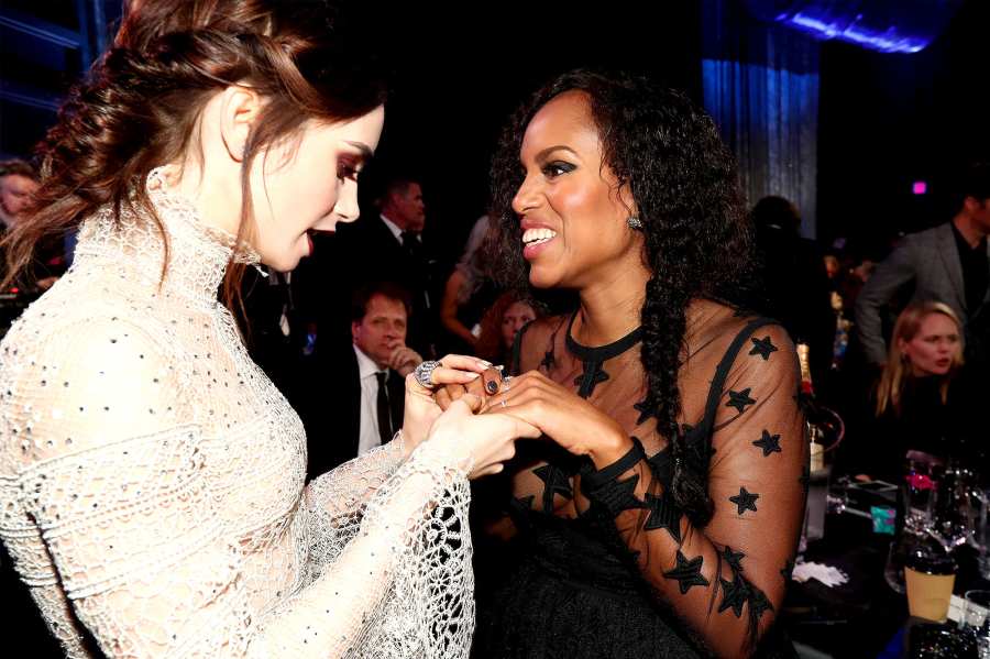 Lily Collins, Kerry Washington