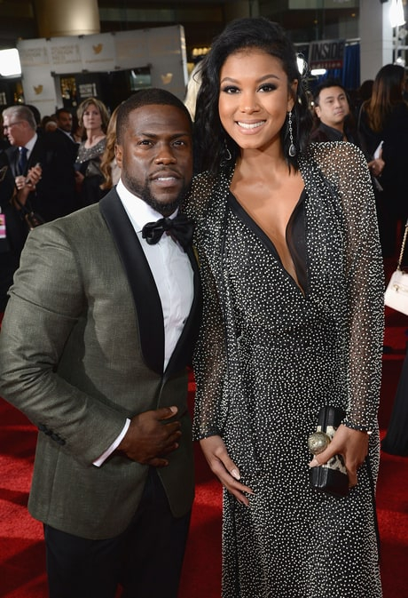 Kevin Hart and Eniko Parrish