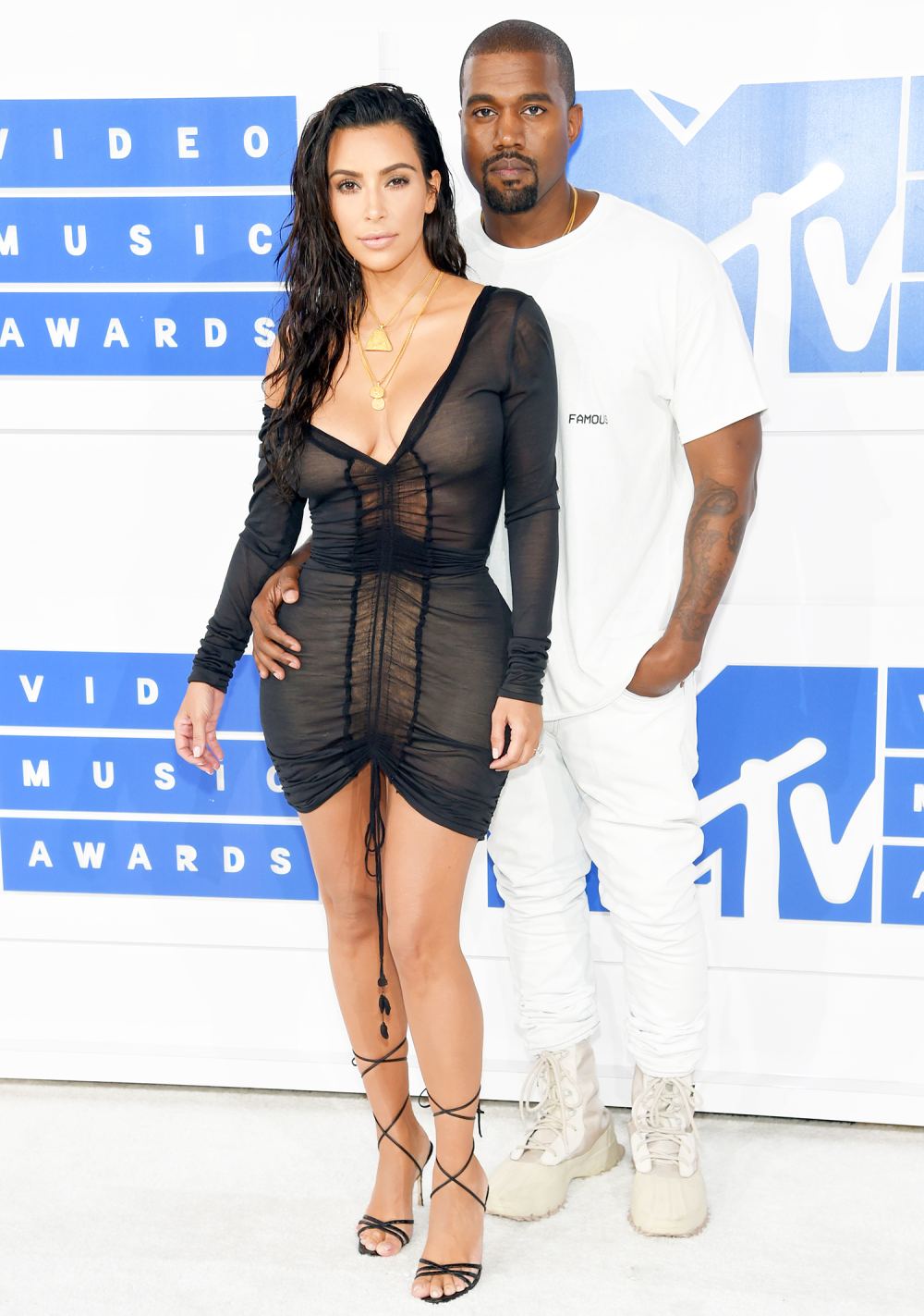 Kim Kardashian and Kanye West