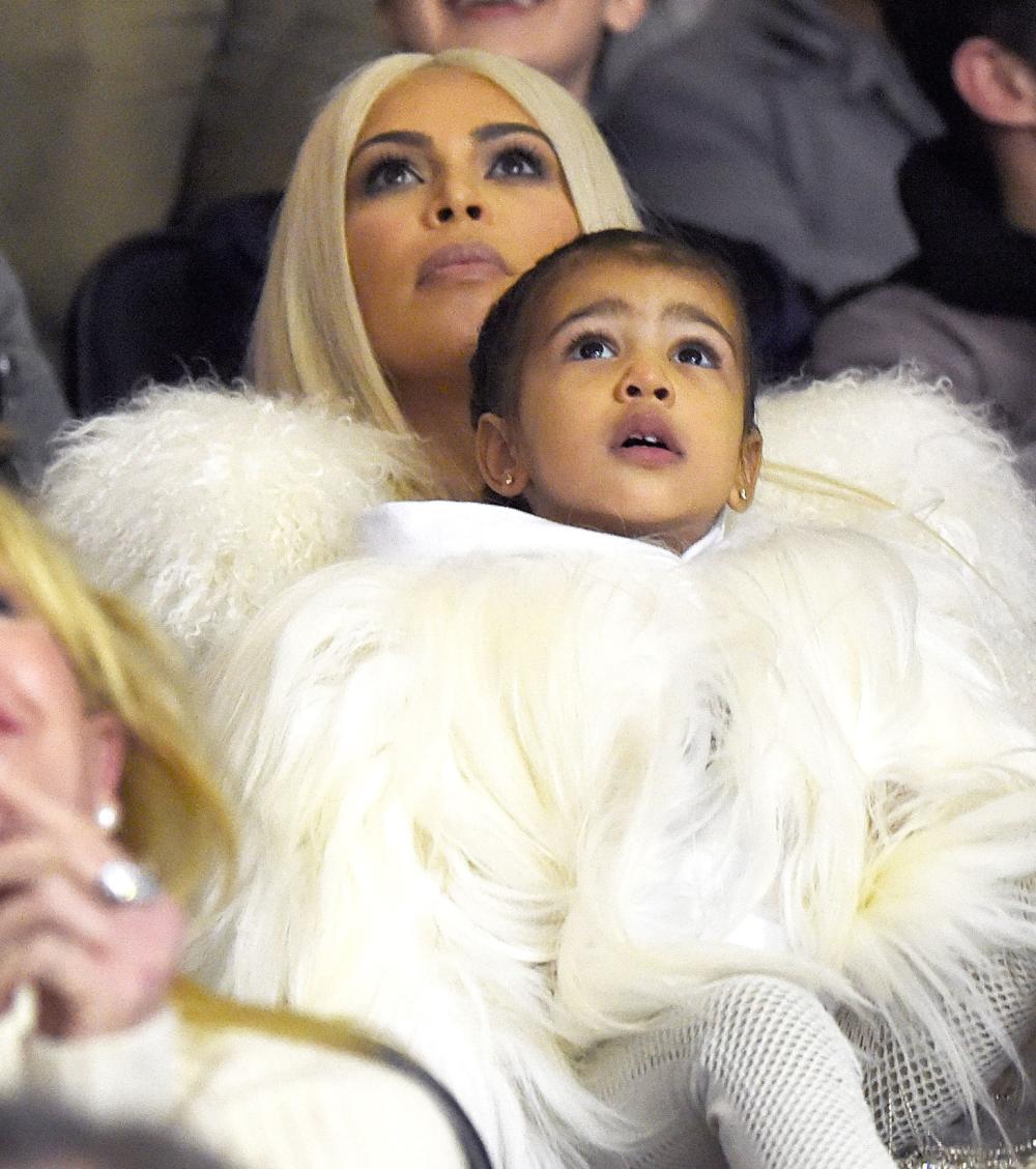 Kim Kardashian and North West