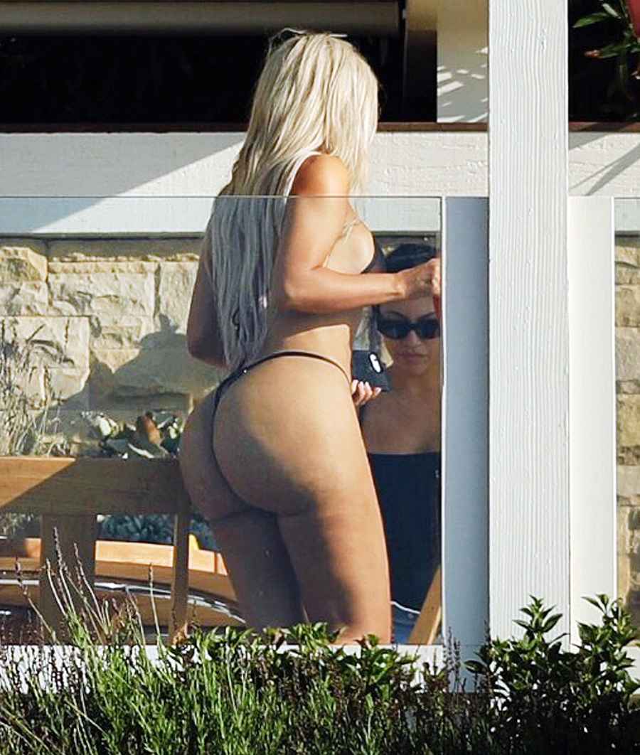 Kim Kardashian bikini