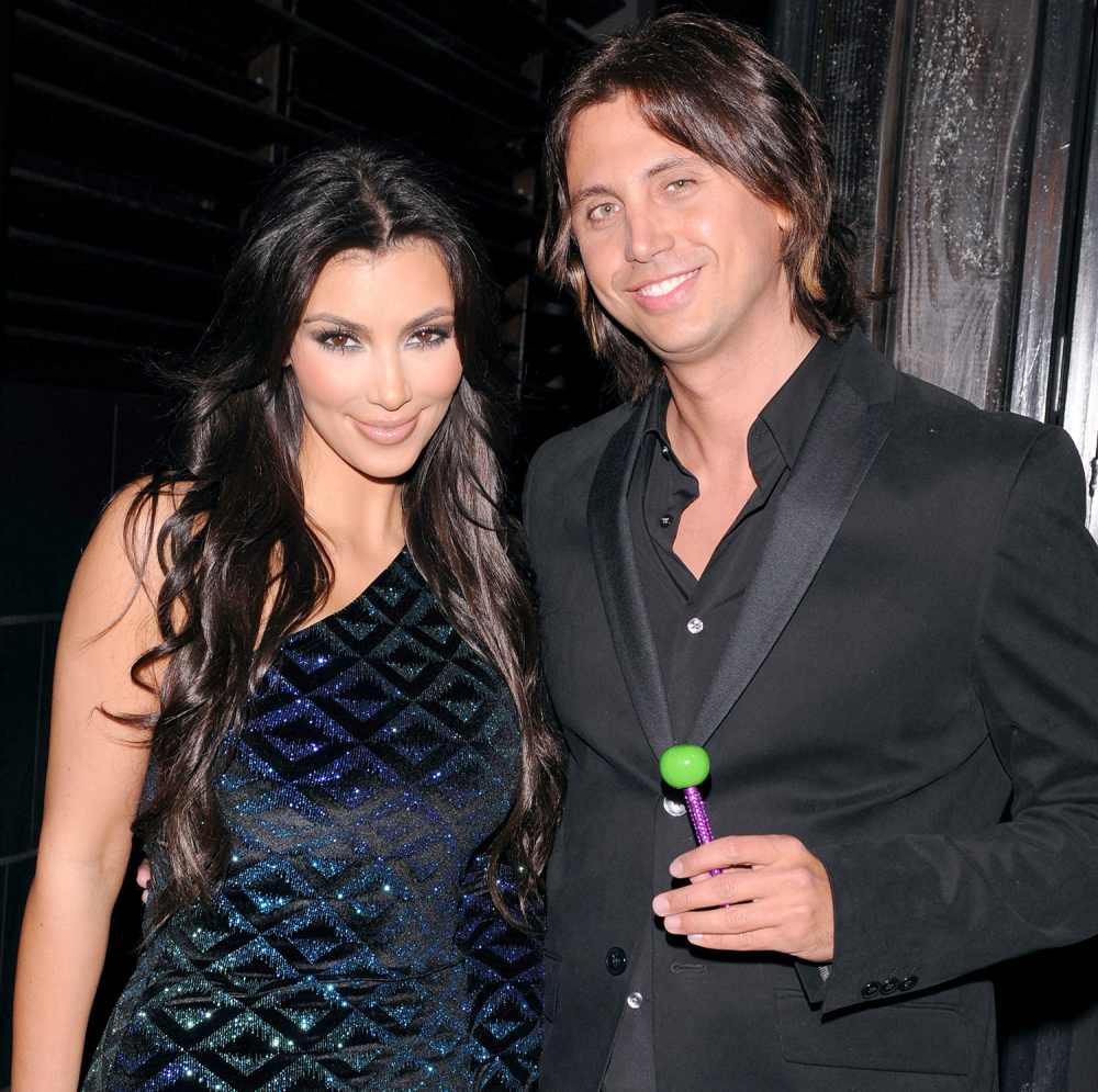 Kim Kardashian and Jonathan Cheban