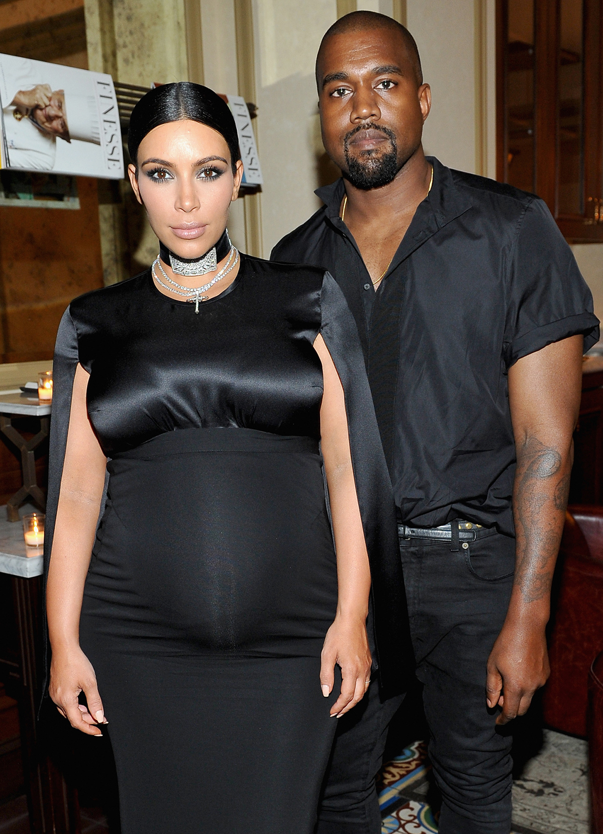 Kim Kardashian and Kanye West