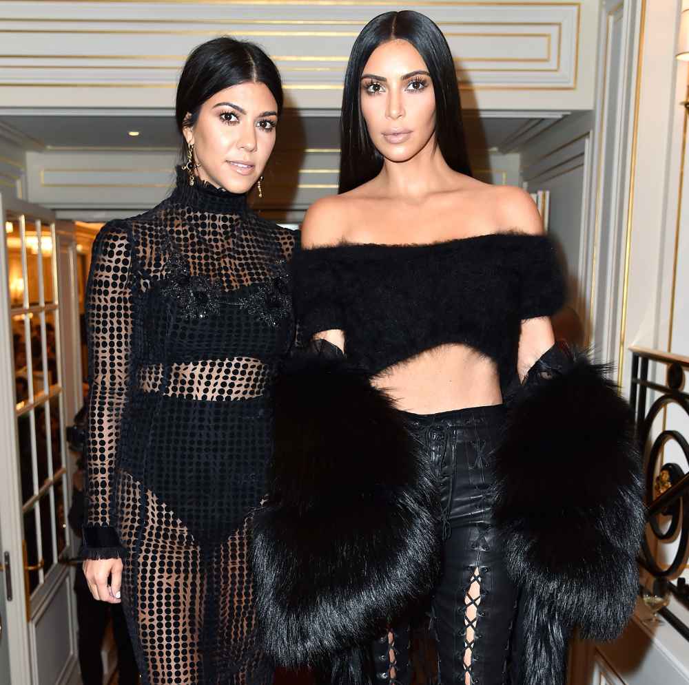 Kourtney Kardashian Kim Kardashian