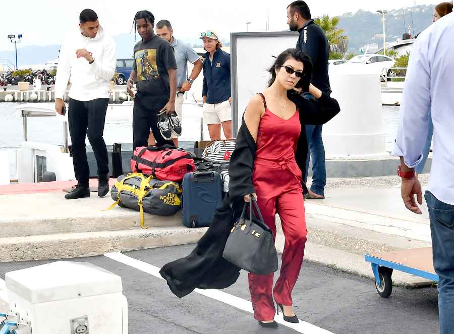 Kourtney Kardashian and Younes Bendjima