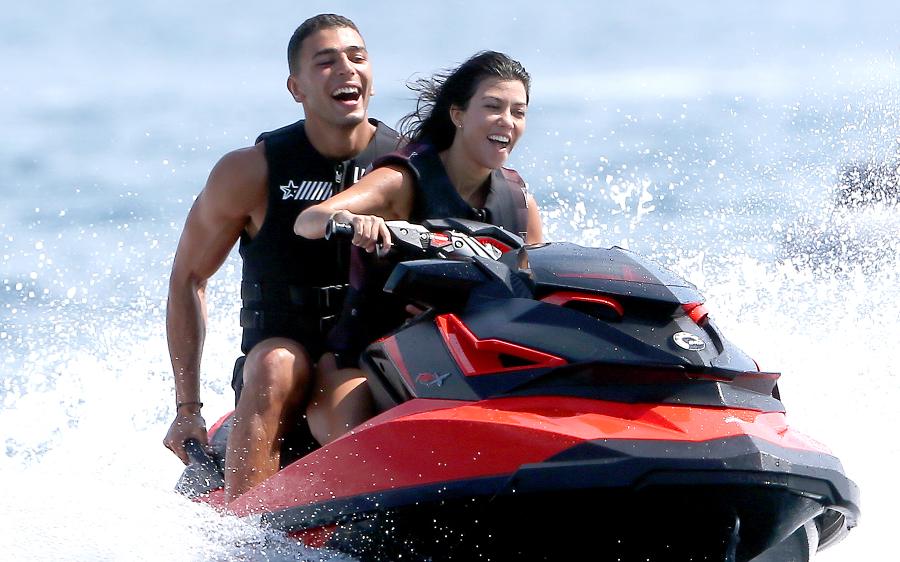 Kourtney Kardashian and Younes Bendjima