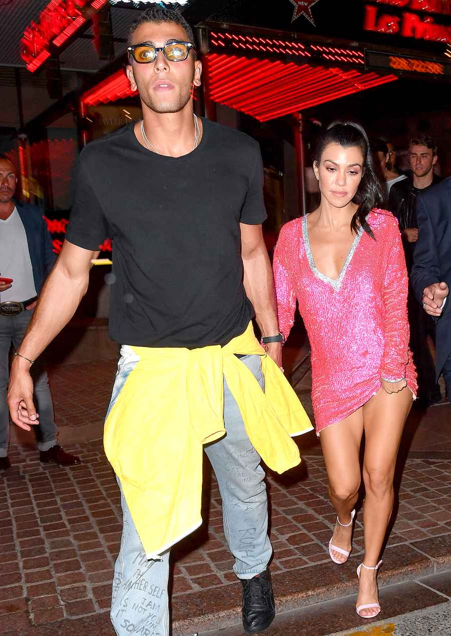 Kourtney Kardashian and Younes Bendjima