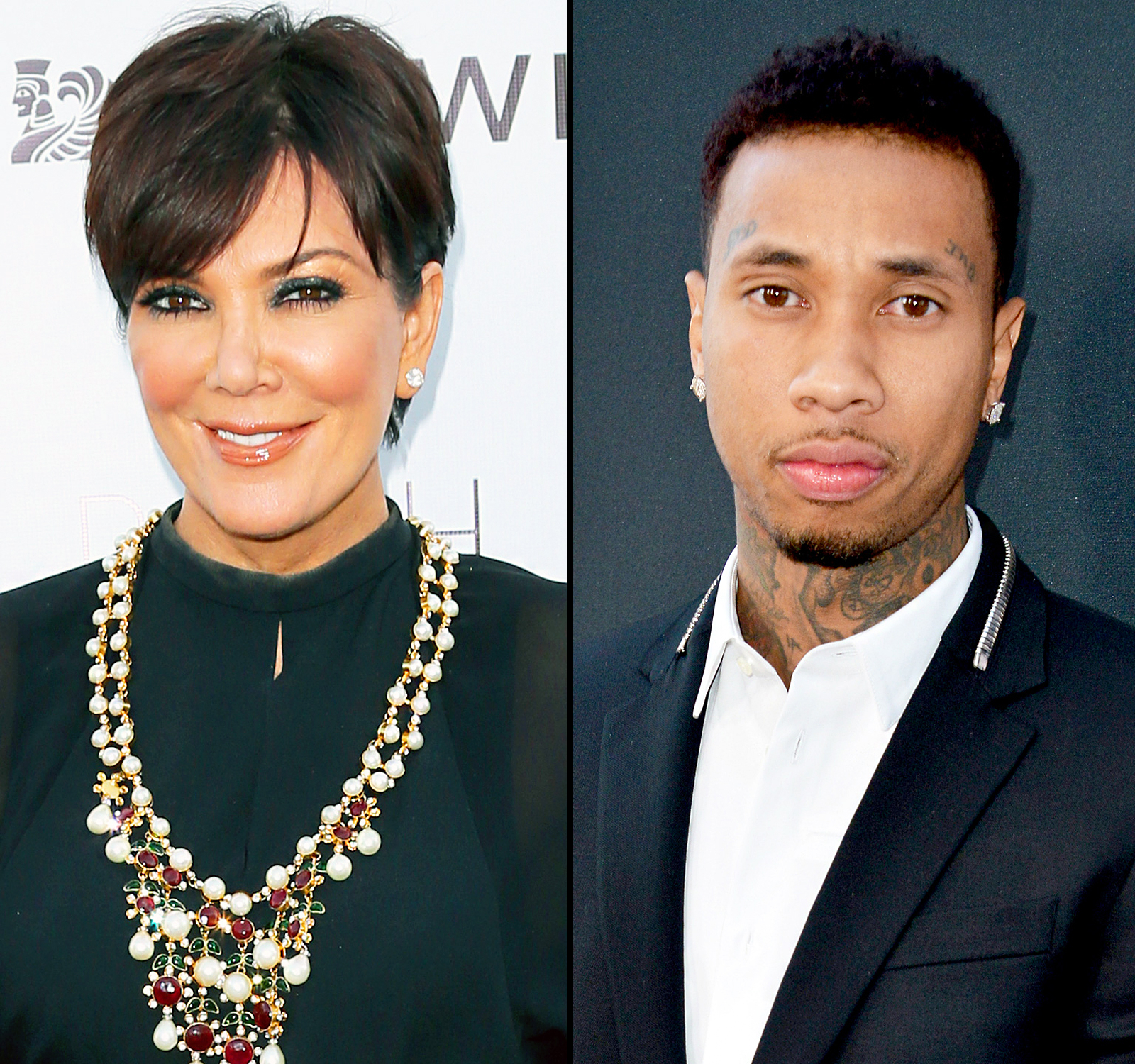 Kris Jenner and Tyga
