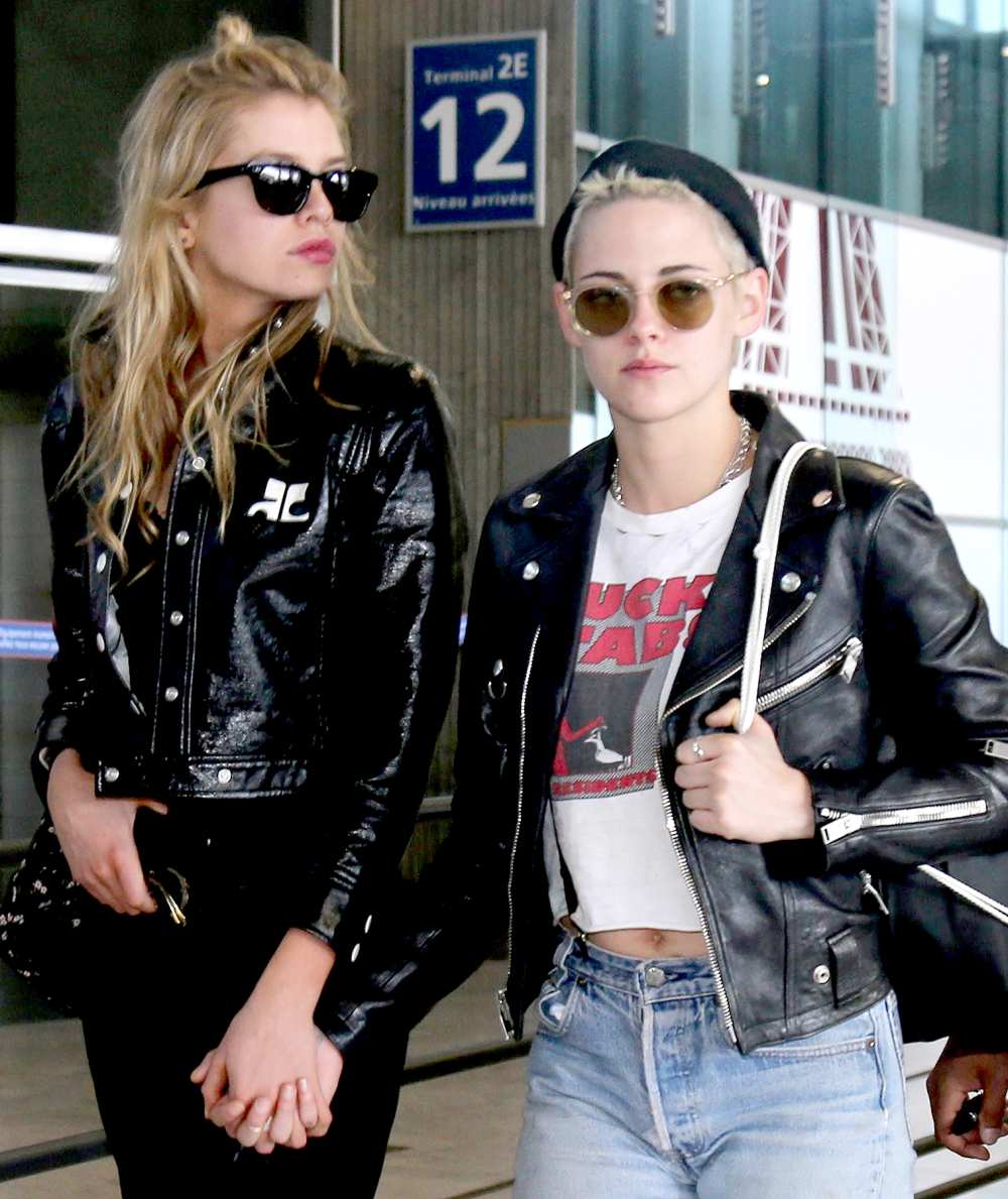 Stella Maxwell and Kristen Stewart