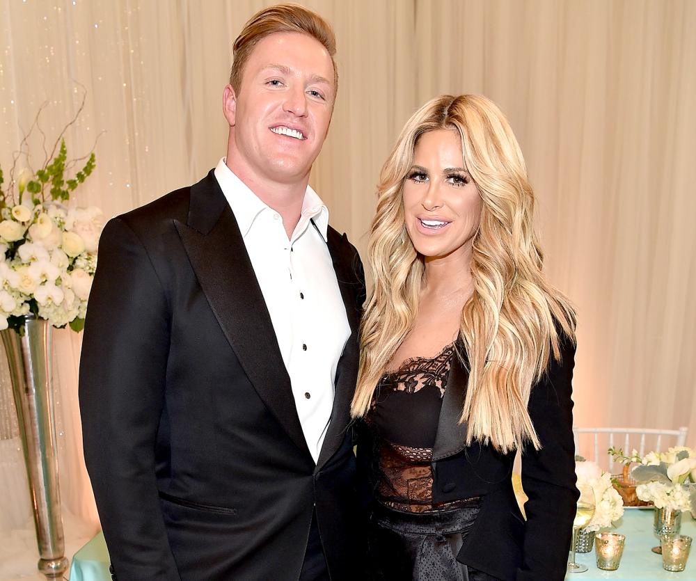 Kroy Biermann and Kim Zolciak Biermann attend Kim Zolciak's Birthday Party on May 6, 2016 in Atlanta, Georgia.