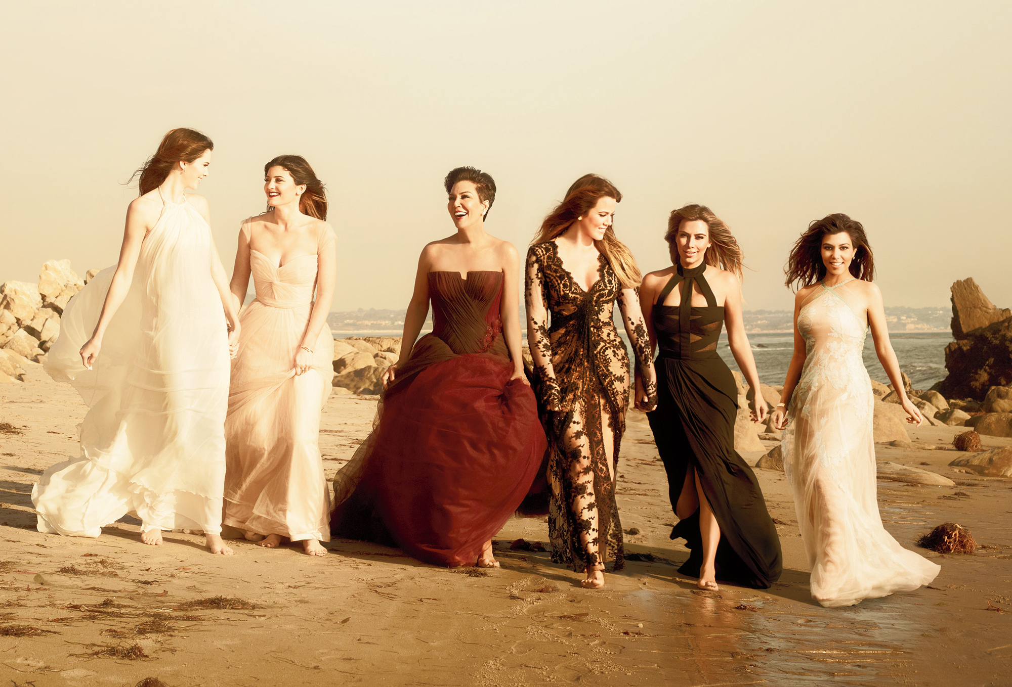 Kylie Jenner Kendall Jenner Kris Jenner Khloe Kardashian Kim Kardashian Kourtney Kardashian