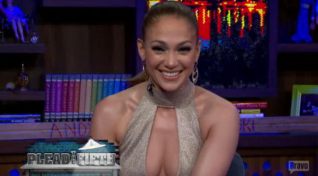 Jennifer Lopez plays 'Plead the Fifth' on WWHL'