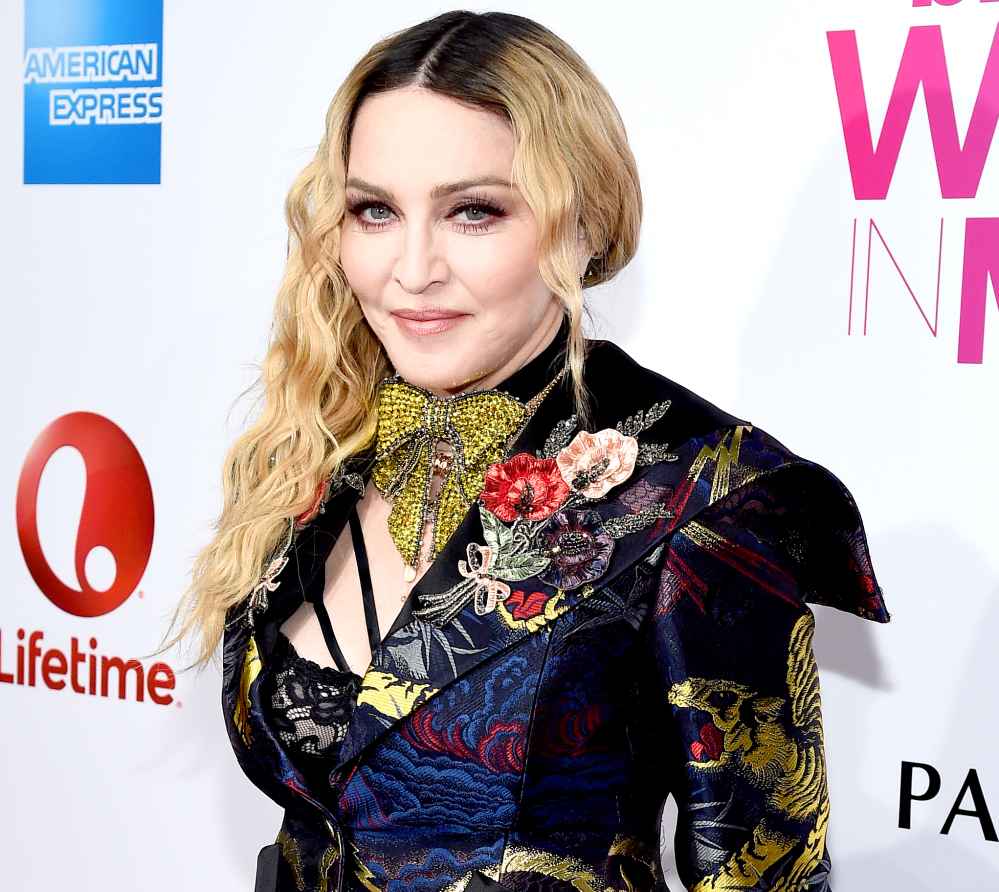 Madonna attends Billboard Women In Music 2016 Airing December 12th On Lifetime at Pier 36 on December 9, 2016 in New York City.