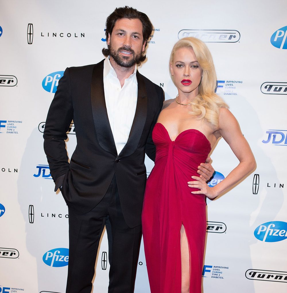 Maksim Chmerkovskiy and Peta Murgatroyd