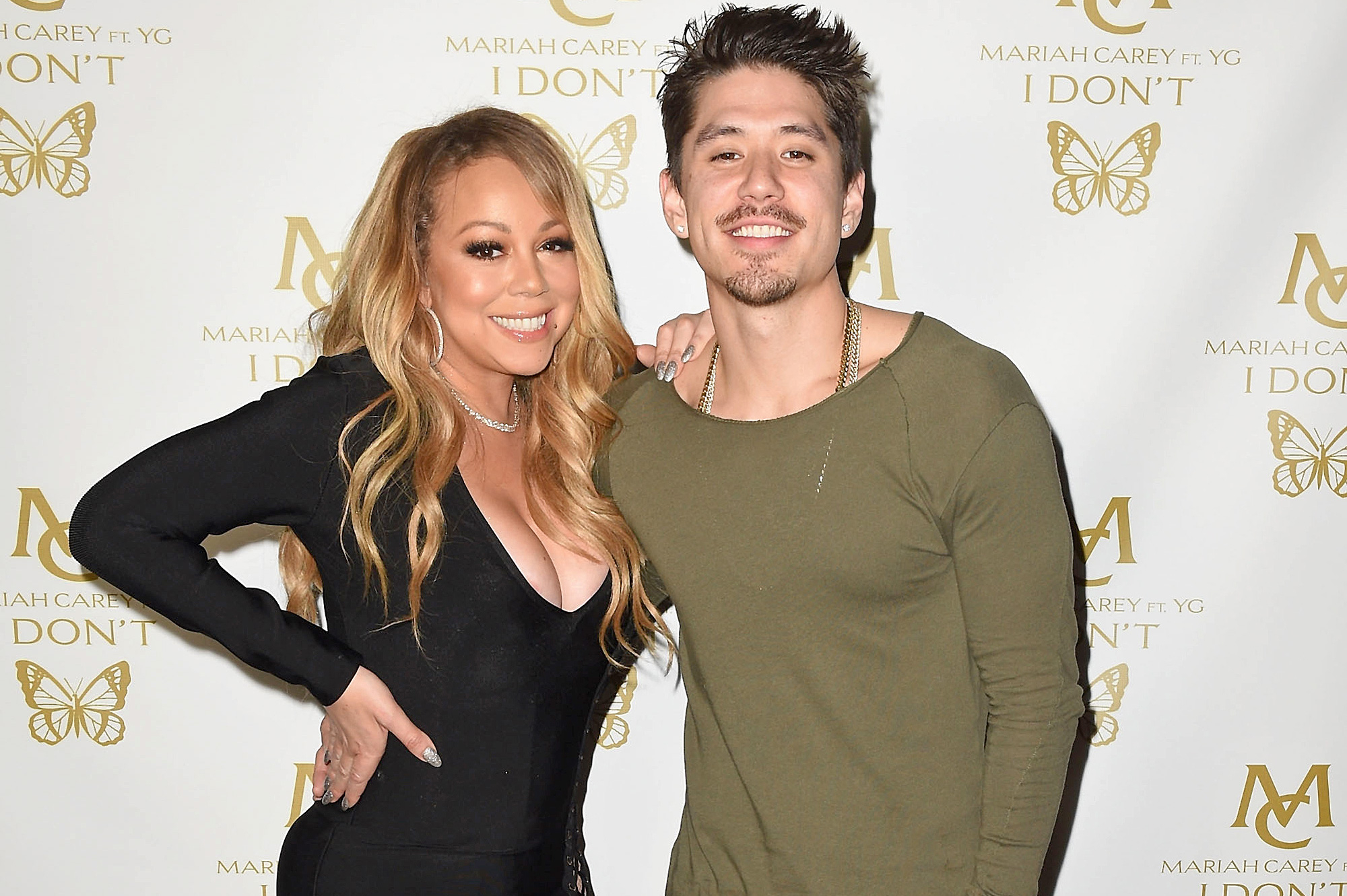 Mariah Carey and Bryan Tanaka