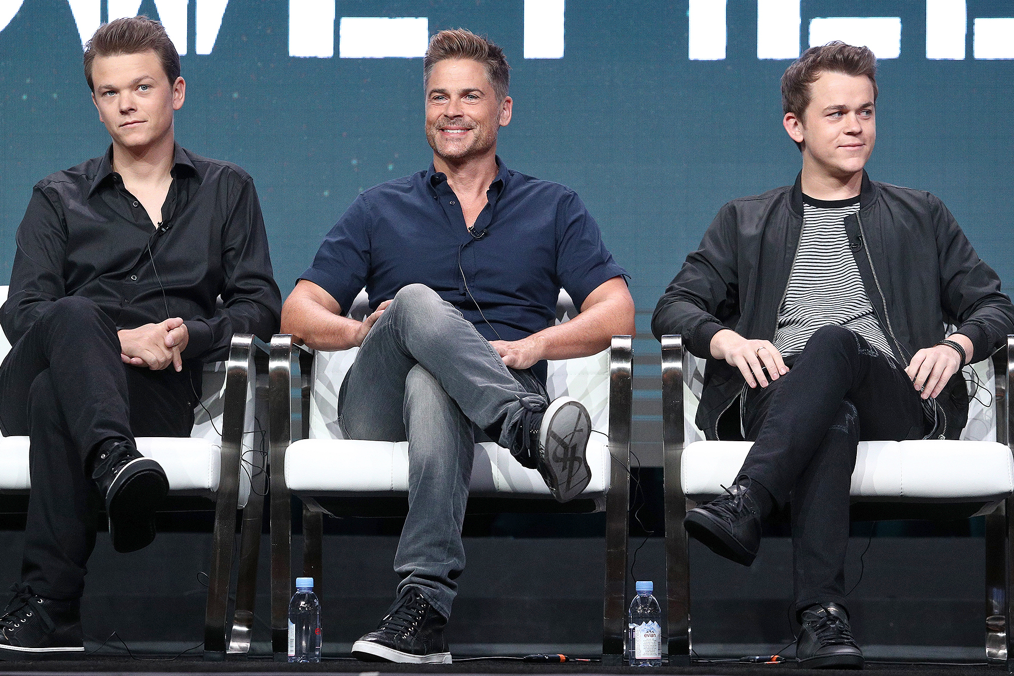 Matthew Lowe, Rob Lowe and John Owen Lowe