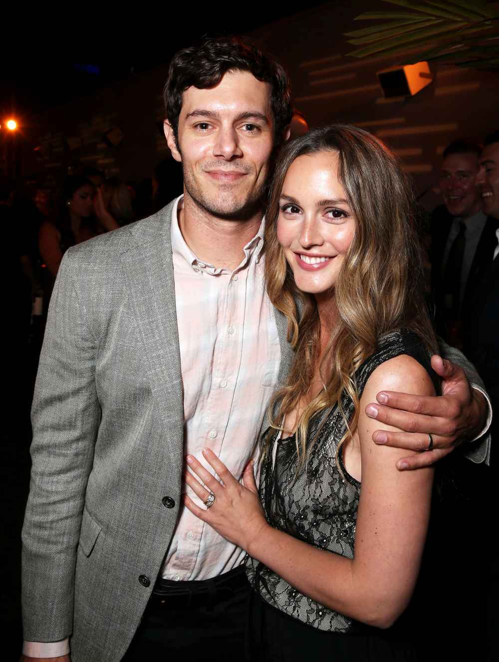 Adam Brody and Leighton Meester