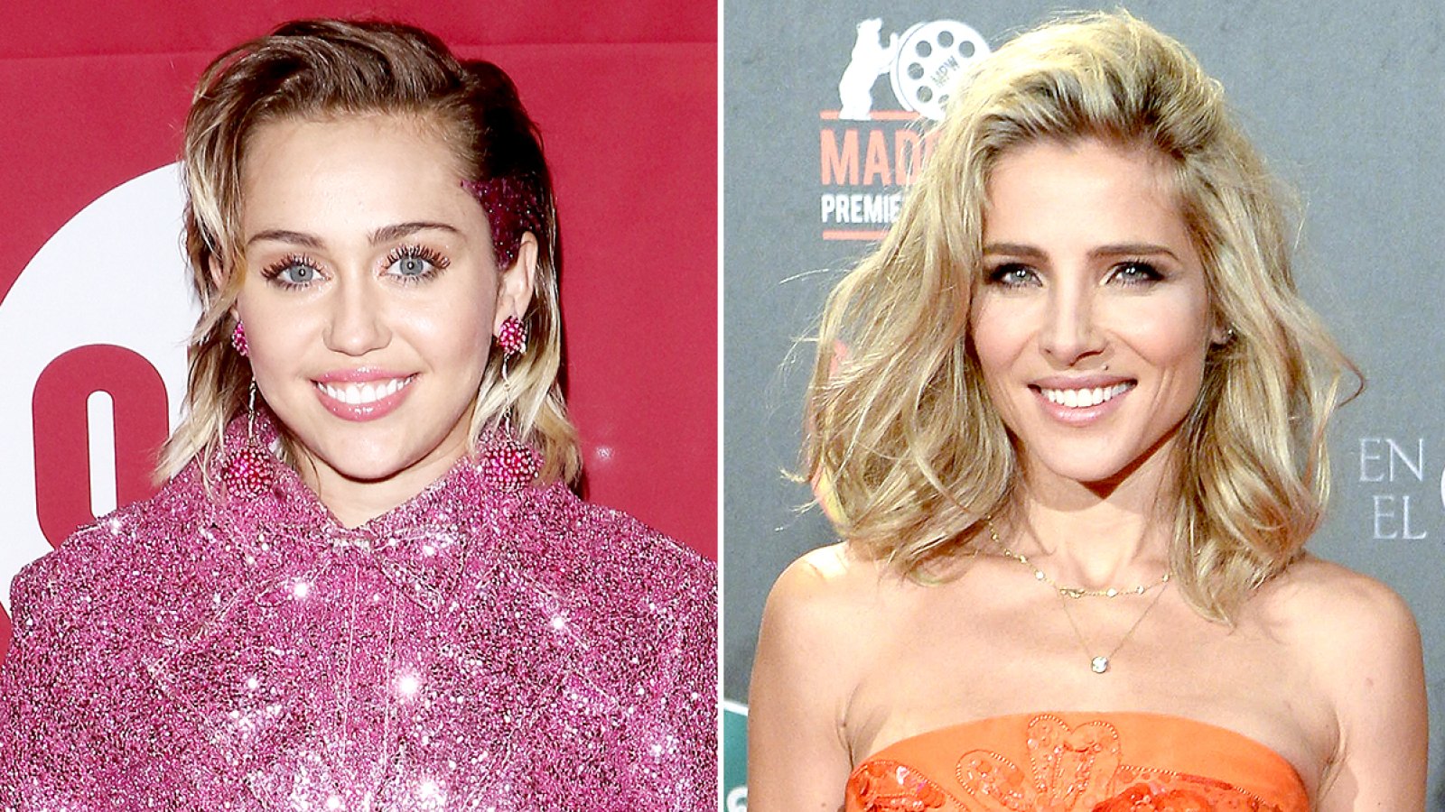 Miley Cyrus and Elsa Pataky