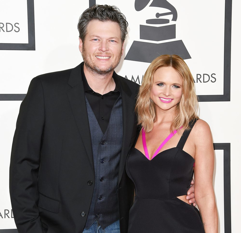 Blake Shelton and Miranda Lambert