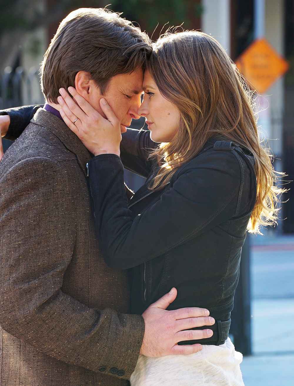 Nathan Fillion and Stana Katic