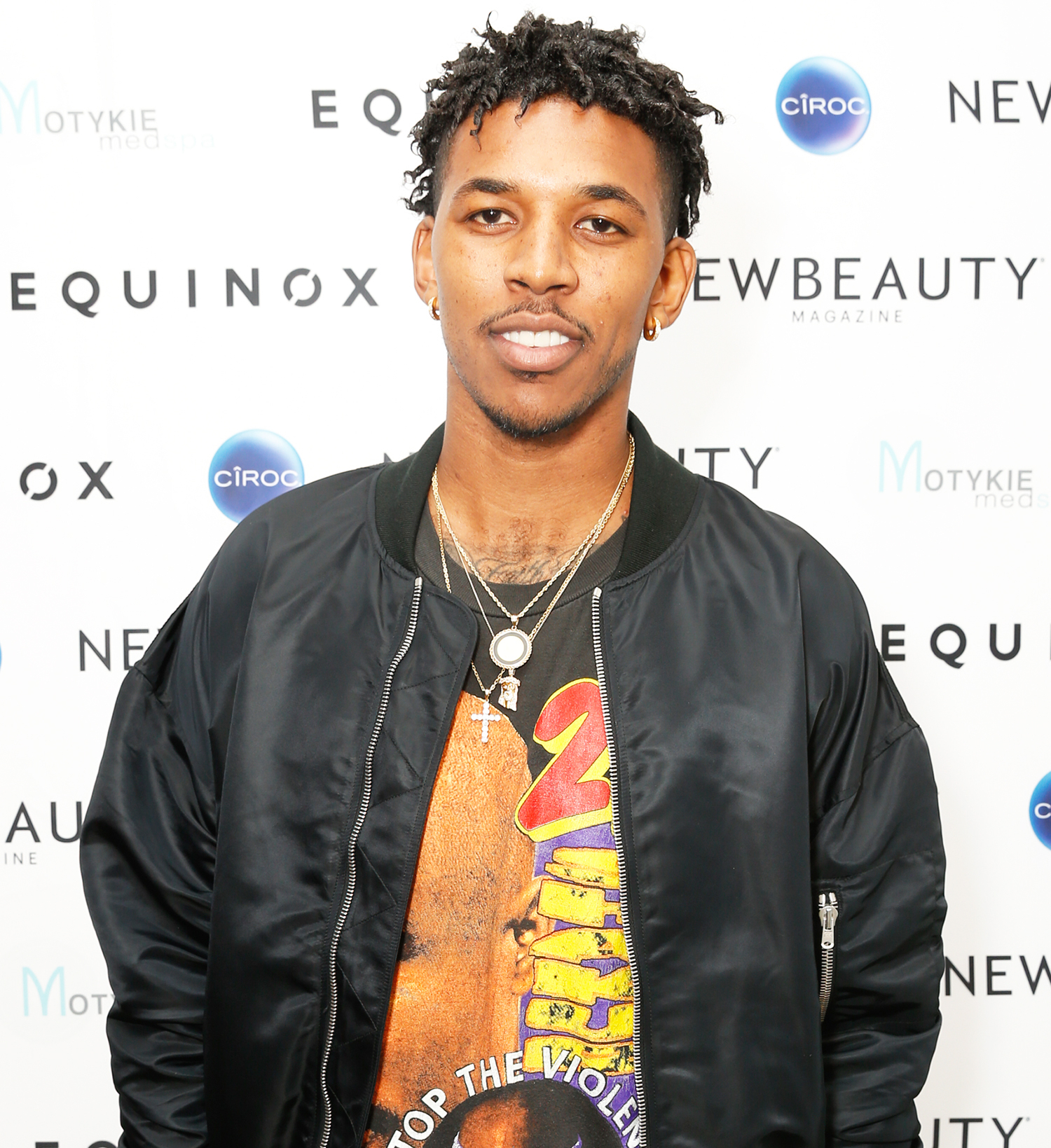 Nick Young arrives Fall Into Amazing Skin event on September 13, 2016 in West Hollywood, California.