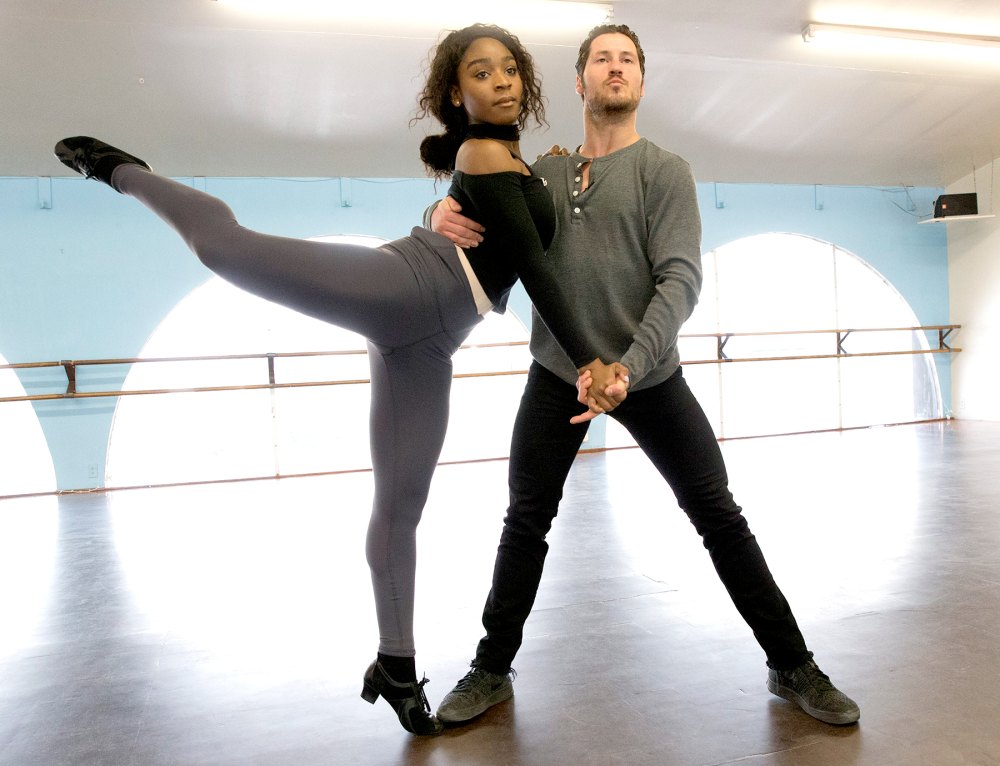 Normani Kordei and Valentin Chmerkovskiy ABC/Paul Hebert