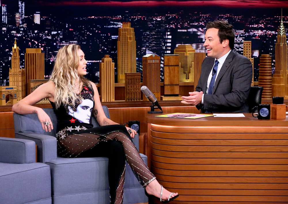 Miley Cyrus Tonight Show starring Jimmy Fallon